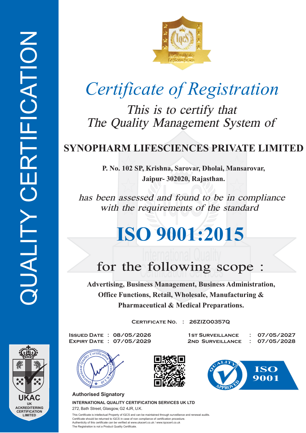 ISO 9001:2015
